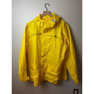 NWT Men's Schmidt Workwear Yellow Raincoat Size L